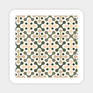 Retro 60s Pattern 3 Magnet