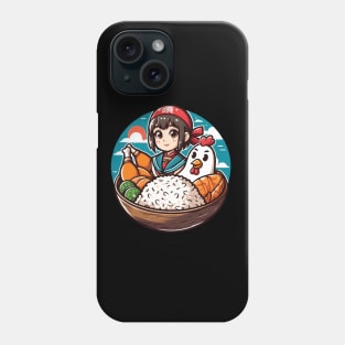 Chicken and Rice Phone Case