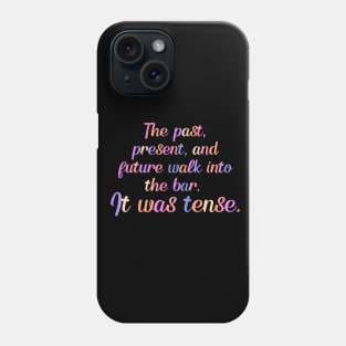 Funny english teacher joke/pun Phone Case