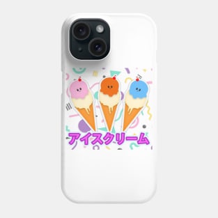 Kawaii Ice cream Phone Case