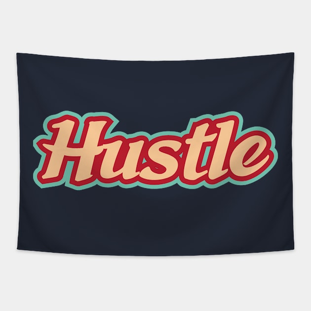 Hustle Tapestry by ChilledTaho Visuals