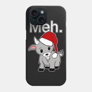 Meh. Christmas goat Phone Case