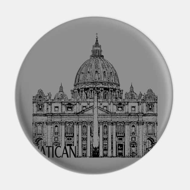 Vatican Pin by TravelTs