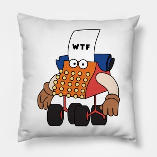 Old School WTF Pillow