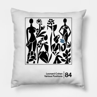 Various Positions - Minimal Style Illustration Artwork Pillow