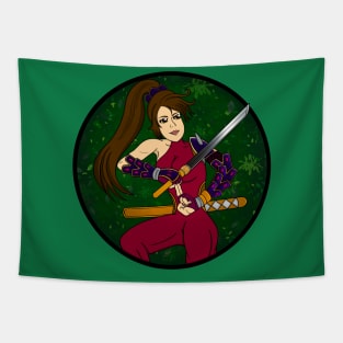 Taki - Soul Calibur Tapestry