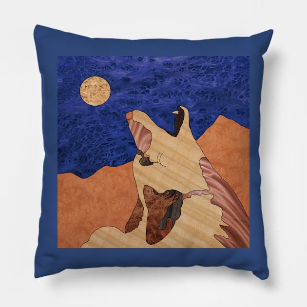 Coyote Pillow by Gregg Standridge