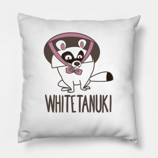 White tanuki Pillow