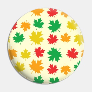 Colorful Autumnal Leafs - Nature Pattern Pin