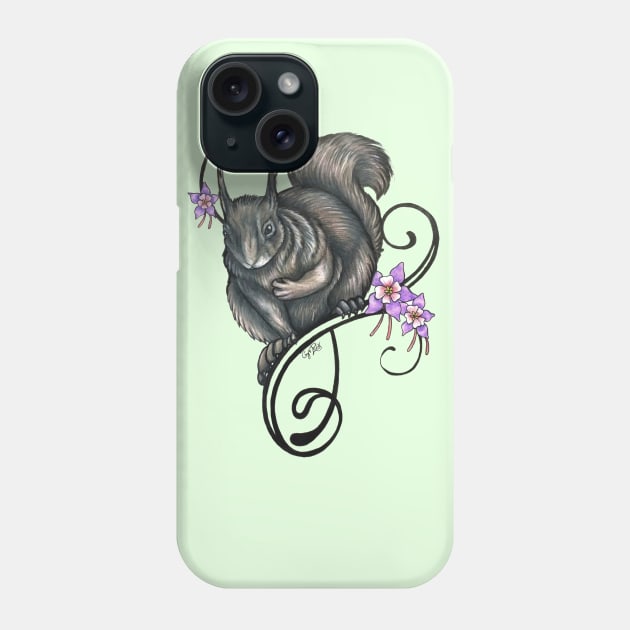 Squirrel Phone Case by GnarlyBones