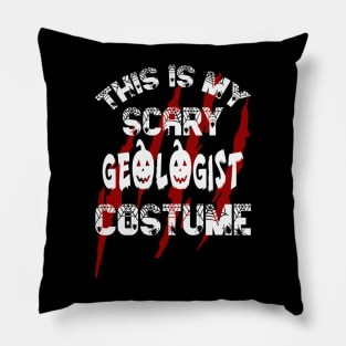 This Is My Scary Geologist Shirt Pillow