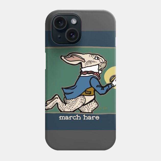 The March Hare Phone Case by JSnipe