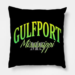 City Pride: Gulfport, Mississippi Pillow