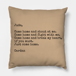 cardan's letter to jude Pillow