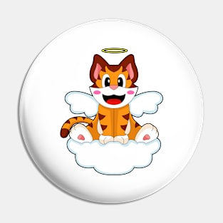 Tiger Angel Angel wings Pin