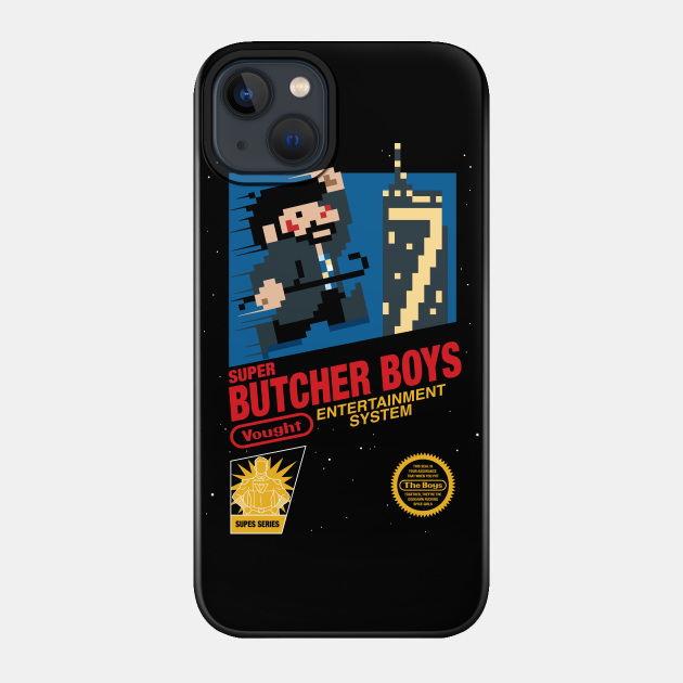 Super Butcher Boys - Superhero Video Games - Phone Case
