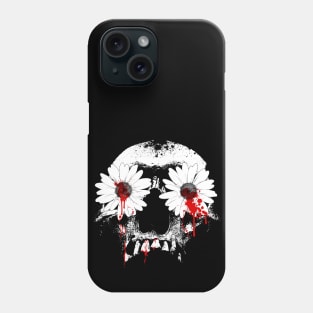 Skull-Bleeding daisy eyes Phone Case