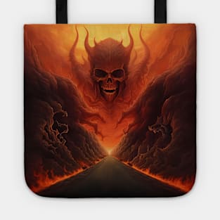 Road To Hell - Album Cover Art Tote