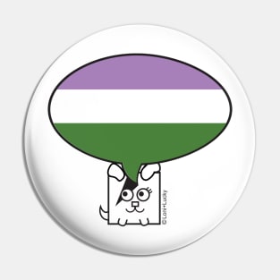 Proud to be GenderQueer Pin