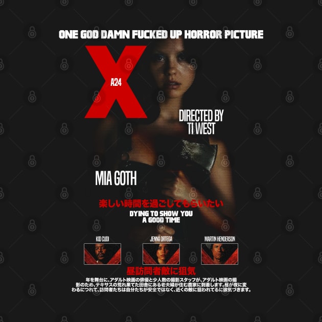 MIA GOTH - X Movie 2022 by Chairrera