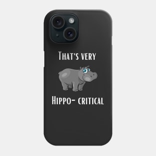 Animal Hippo Pun Phone Case