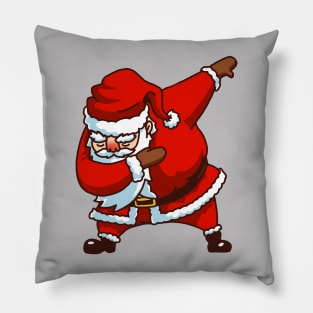 Dabbing Santa Christmas Tshirt Gift Dab Santa Claus T-Shirt 2 Pillow