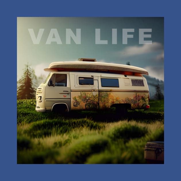 Van Life Camper RV Outdoors in Nature by Grassroots Green