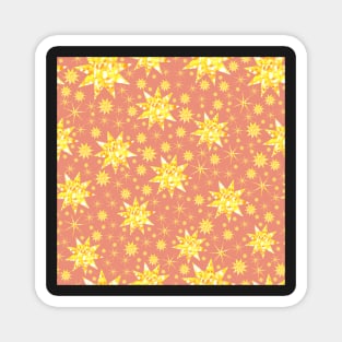 Sundazzle on Blush Pink Repeat 5748 Magnet