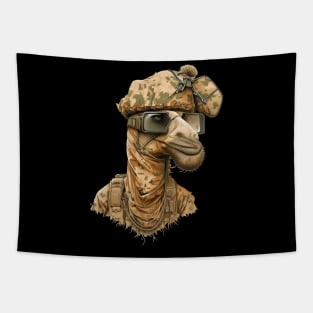 funny camelflage Tapestry