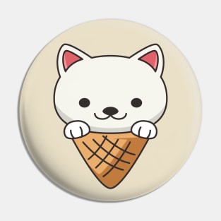 Ice Cream Cat 1 Pin