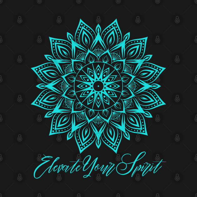 Mandala-Spirit Tee-shirt by APPARELAURA