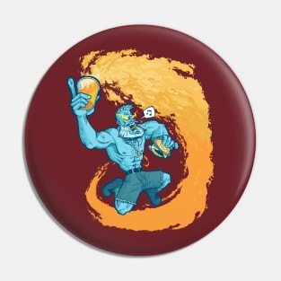 techno viking Pin