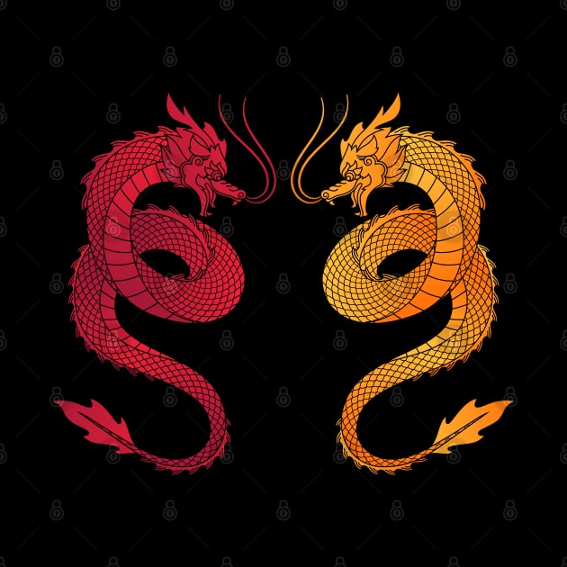 Traditional Chinese Dragon by Mako Design 