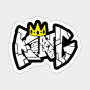 Mestizo King White Magnet