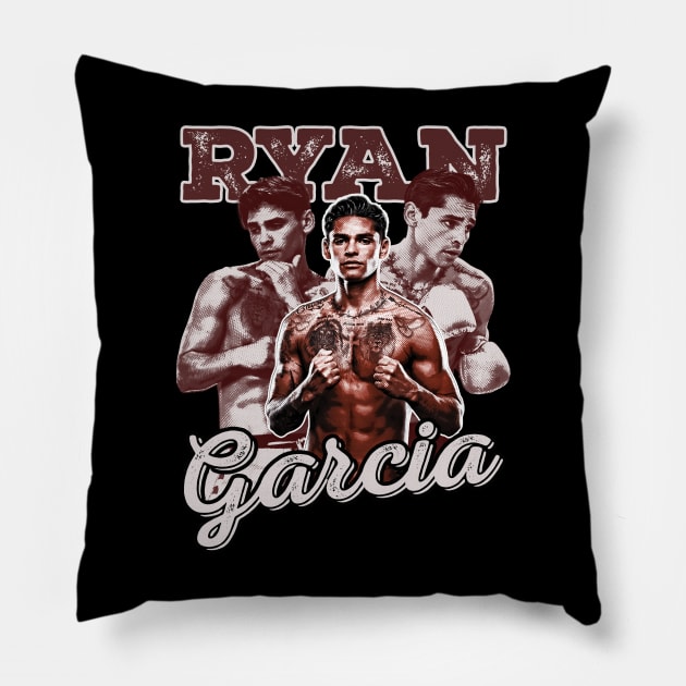 ryan garcia - vintage Pillow by Bisrto