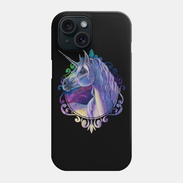 Unicorn Phone Case by MoniWolf