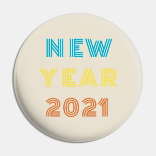 New Year 2021 Pin