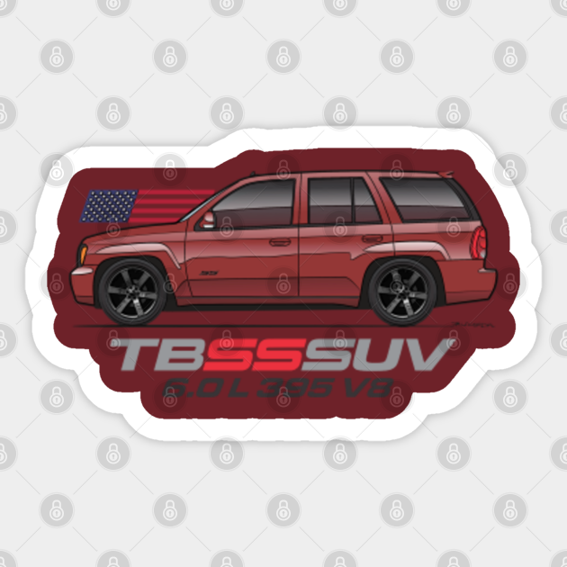 maroon trailblazer ss