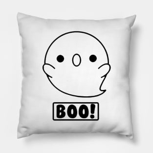 Scary Cute Ghost Pillow