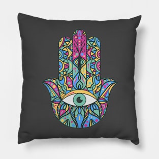 Hamsa Hand Pillow