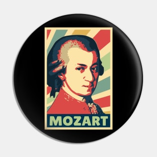 Mozart Vintage Colors Pin