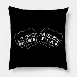 Alphabet Mafia 1 Pillow