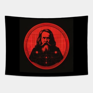 Dmitri Mendeleev Tapestry
