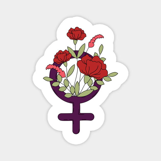 Feminist Magnet by MaiKStore