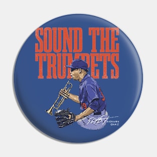 Edwin Diaz New York M Trumpets Pin