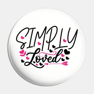 Simply Loved Pin