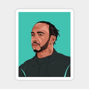 Lewis Hamilton Magnet