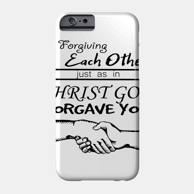Forgiving each other