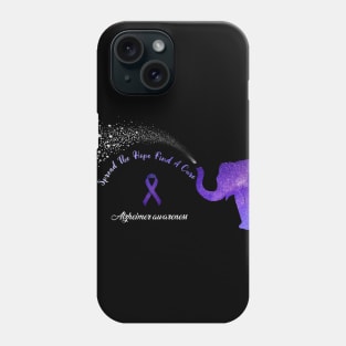 Alzheimer Awareness Spread The Hope Find A Cure Gift Phone Case