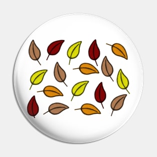 Fall Leaf Pack, Autumn Leaf Pin